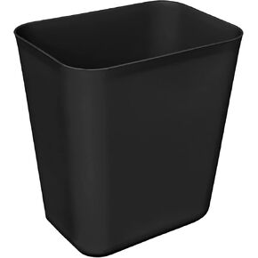 Nipogear 3.5 Gallons /13.5 Liter Efficient Plastic Trash Can Garbage Bin Wastebasket, Fits Under Desk, Kitchen, Home, Office (Black, 3.5 Gallons) in Saudi Arabia