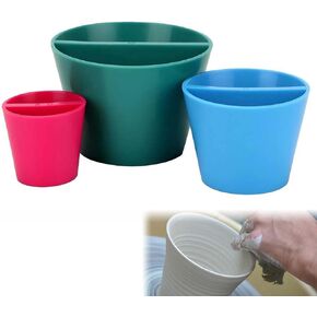3PCS FRIVASTIC Clay Molds, Multiple Sizes Ceramic Clay Pottery Molds, Rim Cone Shaper for Pottery and Ceramics, Rim Cone Potterys Trimming Tools, DIY Potterys and Painting Crafts in Saudi Arabia