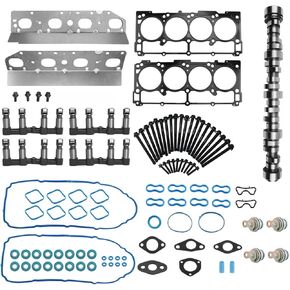 5.7 Hemi MDS Camshaft Lifters and Complete MLS Head Gasket Set Kit with Bolts Replacement Part Fit for 2009-2016 Jeep Grand Cherokee Dodge Ram 5.7L HEMI V8 Engine Overhaul Kit in Saudi Arabia
