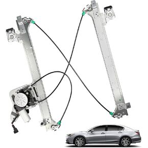 Rear Right Window Regulator with Motor Assembly 2 Pins for 2000-2007 Chevy Silverado/Tahoe/Suburban/Avalanche 1500 2500 3500, for Cadillac Escalade, for GMC Yukon XL/Sierra, Replaces 741-579 in Saudi Arabia
