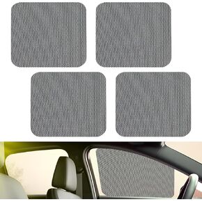 Car Side Window Sunshade, Car Sunshade Static Cling Film Stickers, Block UV Rays Car Privacy Protector, Universal Reuseable Washable Sun Shade Film Accessories for Most Cars Trucks SUVs in Kuwait