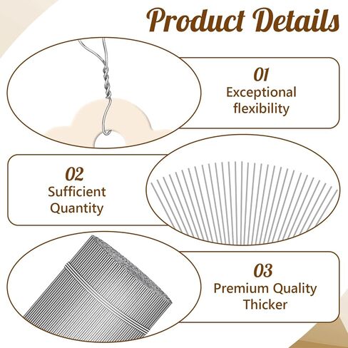1000 Pcs Bundle 22 Gauge Galvanized Tag Wire 9.8" Tag Wire Ties Parts Inventory Labels for Auto Sales Repair Savage Retail in Kuwait