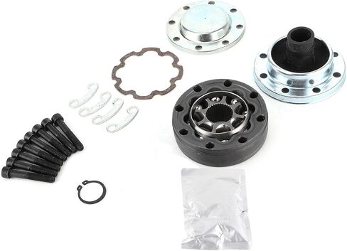 Alomejor Driveshaft CV Joint Kits, Iron Aluminium Alloy Propshaft CV Joint Repair for JK 2007-2018, High Performance, Easy Installation in Kuwait