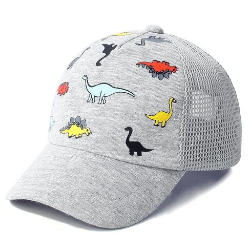 Mesh Baby Baseball Cap with Mesh Toddler Infant Summer Sun Hat for Kids | Dinosaur Boys Summer Capsoft,Boys & Girls Unisex Infant Beach hat Sun Protection Soft Cotton Fabric Comfortable in Saudi Arabia