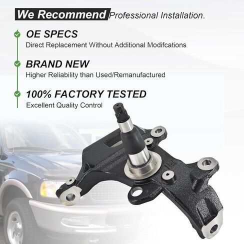 698-196 Front Passenger Side Steering Knuckle Compatible with Ford Expedition 1997-2002, F-150 1997-2003, F-150 Heritage 2004, F-250 1997-1999, Compatible with Blackwood 2002-2003 in Kuwait