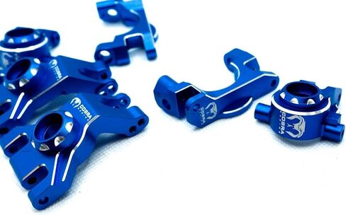EHD Knuckle, C-Hub & Rear Axle Carrier Set - Fits 4x4 Slash Rustler in Saudi Arabia