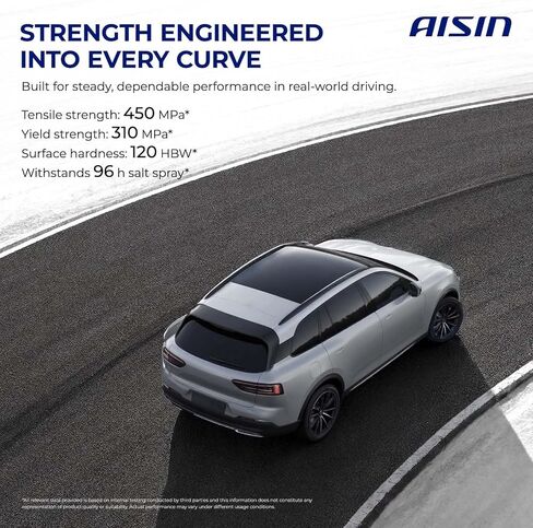 AISIN AFTERMARKET JSKT-00699 مجموعة مفصل التوجيه الأمامي الأيسر ومجموعة محمل محور العجلة - متوافقة مع Toyota Sienna 2004-2010 in Kuwait