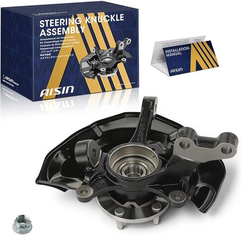 AISIN AFTERMARKET JSKT-00699 مجموعة مفصل التوجيه الأمامي الأيسر ومجموعة محمل محور العجلة - متوافقة مع Toyota Sienna 2004-2010 in Kuwait