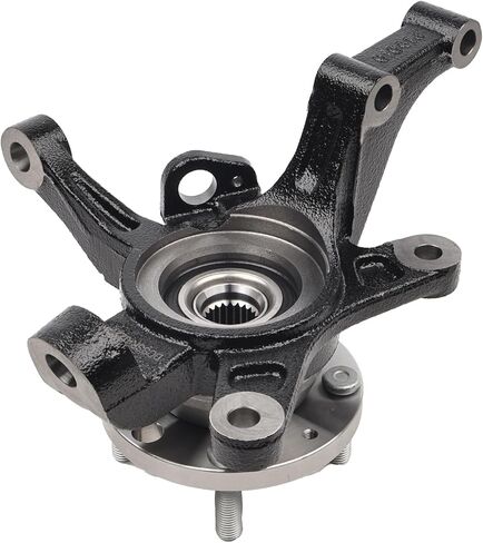 Autoround 96535190 Front Left Steering Knuckle & Wheel Bearing Hub Assembly Fit for Chevrolet Aveo 2004-2011, Aveo5 2007-2011, Pontiac G3 2009-2010, Driver Side in Kuwait