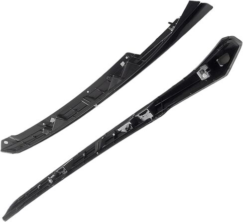 3PCS Front Bumper Chrome Grille Grill With Glossy Black Grill Trim Compatible with 2016 2017 2018 Honda Civic HO1212117 HO1213117 in Kuwait