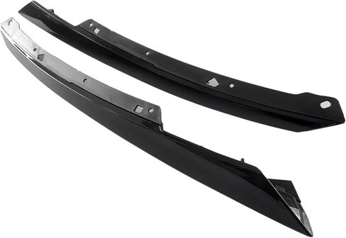 3PCS Front Bumper Chrome Grille Grill With Glossy Black Grill Trim Compatible with 2016 2017 2018 Honda Civic HO1212117 HO1213117 in Kuwait