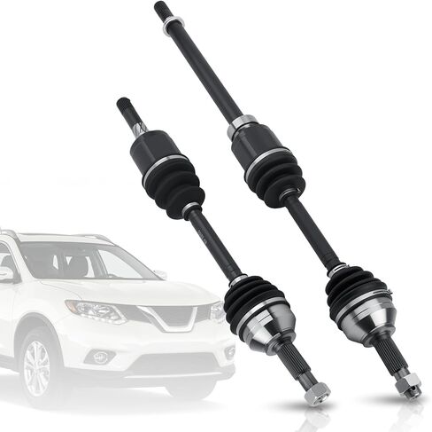 2PCS CV Axle Shaft Assembly Compatible with 2008 2009 2010 2011 2012 2013 Rogue, 2014-2015 Rogue Select 2.5L AWD Front Left and Right Replaces# 60-6285 60-6287 in Saudi Arabia