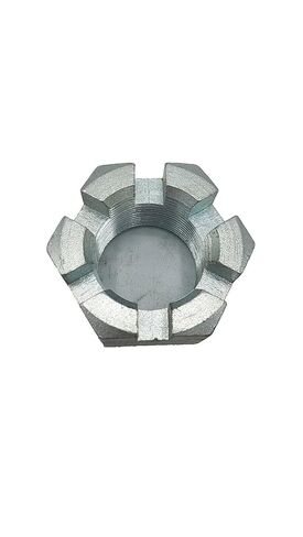 330037 Trailer Steel Locknut Castle Nut Zinc Plated - for Lippert LCI Heavy Equipment Applications 12K–16K Axles - 1-3/4"-12 Thread Size - Trailer 6 Slot Spindle Nut in Kuwait