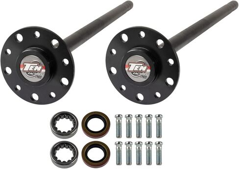 TEN Factory MG22109 Drive Axle Shaft Assembly For GM 8.875, 30 Spline Rear Axle Kit – Fits 1968–1972 Chevrolet/Camaro, Chevelle, El Camino, GMC Sprint - Replaces OEM Alloy USA 12109, GM 1255802 in Saudi Arabia