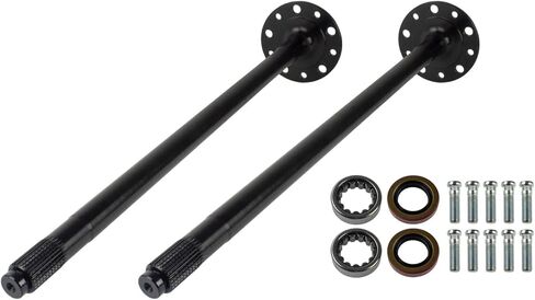 TEN Factory MG22109 Drive Axle Shaft Assembly For GM 8.875, 30 Spline Rear Axle Kit – Fits 1968–1972 Chevrolet/Camaro, Chevelle, El Camino, GMC Sprint - Replaces OEM Alloy USA 12109, GM 1255802 in Saudi Arabia