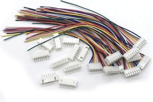 10Pcs 8S JST-XH 9Pin 26AWG Balance Extention Lead Wire for RC Lipo Battery in Saudi Arabia
