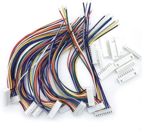10Pcs 8S JST-XH 9Pin 26AWG Balance Extention Lead Wire for RC Lipo Battery in Saudi Arabia