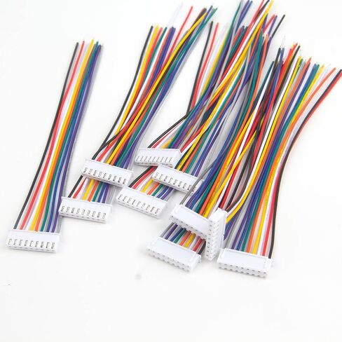 10Pcs 8S JST-XH 9Pin 26AWG Balance Extention Lead Wire for RC Lipo Battery in Saudi Arabia