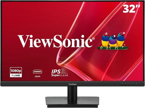 ViewSonic VA2709M 27 Inch IPS Full HD 1080p Monitor with 100Hz, Thin Bezels, Eye Care, HDMI, VGA Inputs for Home and Office in Saudi Arabia