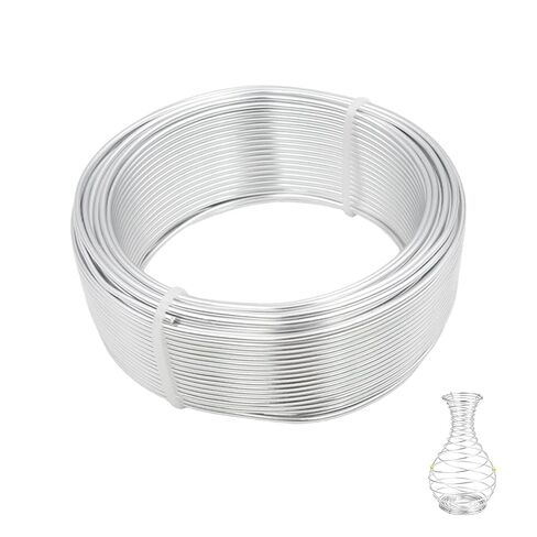 12 Gauge Aluminum Craft Wire, 65.6 Feet 2mm Gold Bendable Metal Wire for Crafts Jewelry Making Floral Making Sculpting Armature in Saudi Arabia