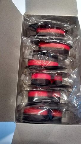 6 Calculator Ribbons Travis Technologies Replacement for Canon MP27MG Canon MP-27MG Black Red in Saudi Arabia