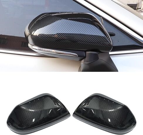 Rearview Mirror Caps Fitment for Toyota Camry 2018-2025 2PCS-Set (Gloss Black - Original, For Camry 2018-2025) in Saudi Arabia