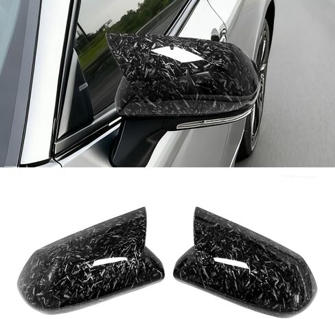 Rearview Mirror Caps Fitment for Toyota Camry 2018-2025 2PCS-Set (Gloss Black - Original, For Camry 2018-2025) in Saudi Arabia