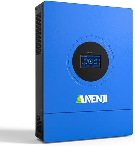 12000W Solar Hybrid Inverter 48V DC to 120V/240V AC Single Phase Split Phase Power Inverter, Pure Sine Wave, Built-in 2 MPPT Controller, Max. 220A Battery Charging, Parallel 6 Units, UL1741 in Saudi Arabia
