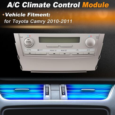 A/C Heater Climate Control Switch Module Panel for Toyota Camry 2010-2011 HVAC Climate Temp Unit No.5590006241/5590006330 in Saudi Arabia