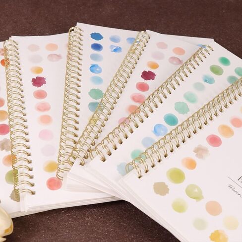 Beautiful Watercolor Workbook for Beginners - Relaxing & Easy to Paint Water Coloring Book with Floral Designs on Premium Paper - Perfect for Gifting to Spark Creativity & Joy for Adults (Maple leave) in Kuwait