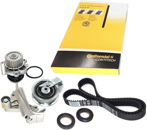 توم مؤقت اشتعال عدة ث/مضخة مياه يناسب VW Volkswagen Passat AUDI A4 Quattro 1.8L Turbo 2001 2002 2003 2004 2005 06A121011T 06B109477A in Kuwait