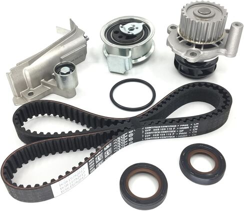 توم مؤقت اشتعال عدة ث/مضخة مياه يناسب VW Volkswagen Passat AUDI A4 Quattro 1.8L Turbo 2001 2002 2003 2004 2005 06A121011T 06B109477A in Kuwait