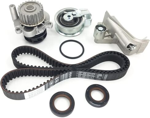توم مؤقت اشتعال عدة ث/مضخة مياه يناسب VW Volkswagen Passat AUDI A4 Quattro 1.8L Turbo 2001 2002 2003 2004 2005 06A121011T 06B109477A in Kuwait