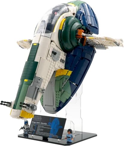حامل عرض متوافق مع LEGO Star Wars 75409 Jango Fett's Firespray-Class Starship (UCS) - حامل عرض الطيران بزاوية - المجموعة غير متضمنة in Kuwait