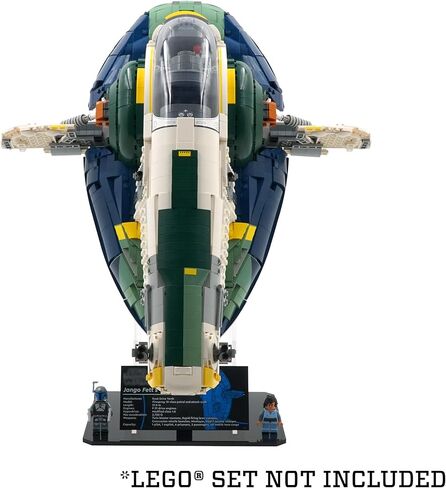 حامل عرض متوافق مع LEGO Star Wars 75409 Jango Fett's Firespray-Class Starship (UCS) - حامل عرض الطيران بزاوية - المجموعة غير متضمنة in Kuwait