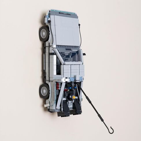Vertical Wall Mount for LEGO Creator DeLorean-10300 (Car & Figs NOT Included) in Saudi Arabia