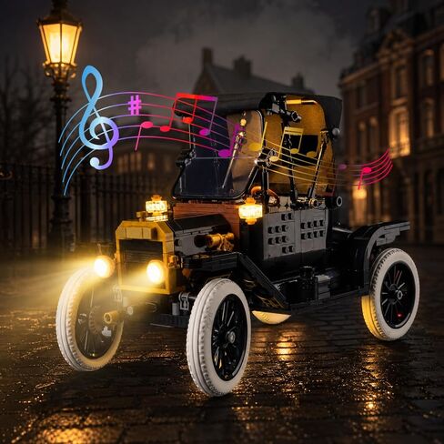 Kyglaring LED Light Kit Compatible with Lego The Ford Model T 11376 Building Blocks, Upgrade Touch Control & Dimming, Lighting Accessories for Lego 11376 Model Set, Lights Only, Touch Version in Kuwait