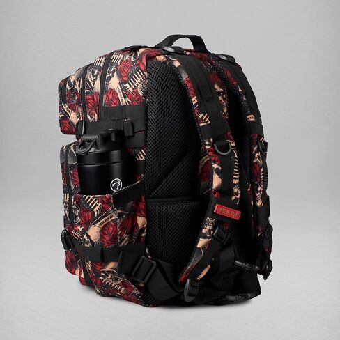 WOLFpak 45L Athletic Gym Backpack (Rock & Reaper) Durable 1000D Waterproof Oxford Material with MOLLE Webbing, Laptop Pocket & Dual Cup Holders, Durable Fitness/Travel/Military Daypack in Saudi Arabia
