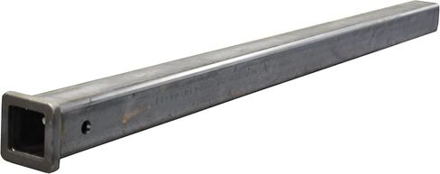 Rigid Hitch 2" I.D. x 48" Length Receiver Tube with Forged Collar, Made in USA (P-4825F) in Kuwait