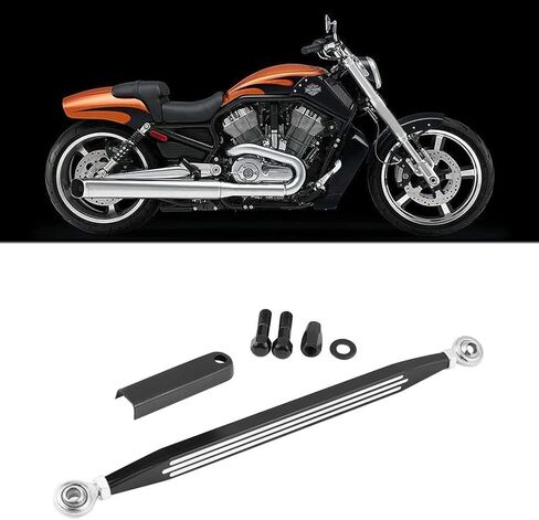 Motorcycle CNC Black Gear Linkage Rod Shifter Link Our Linkage Rod Features Lightweight That Wont Weigh Motorcycle Linkage Motorcycle Linkage Shifter Link Linkage Rod Gear (Black) in Kuwait
