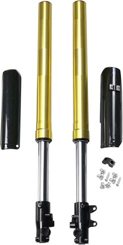 Motorcycle Wheel Tire Front 70/100-19 Knobby Tire with 15mm Bearing + Frok Shock Absorber 45mm/48mm + Brake Caliper for Pit Pro Trail Dirt Bike 70cc 90cc 110cc 125cc 150cc 160cc in Kuwait