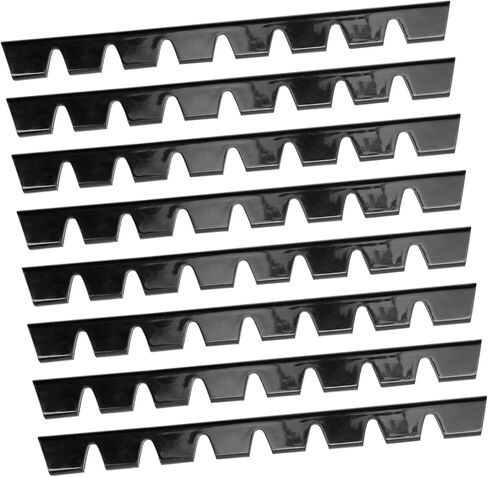 8PCS Bumper Scrape Guard for Cars, Anti-Scratch Front Bumper Guard, Compatible with Lowered Sport Cars or Luxury Cars, Front Lip Splitter Scrape Guard Skid, Bumper Protector Sticker in Kuwait