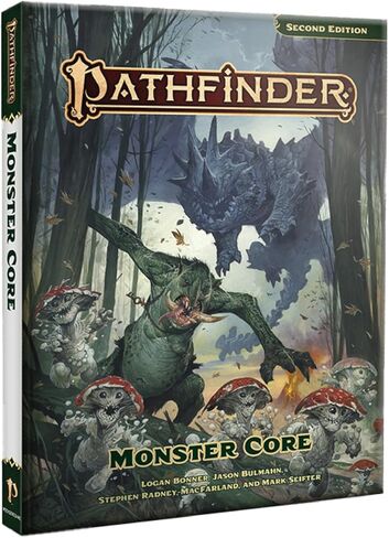 غلاف فني من Pathfinder Monster Core - الإصدار الثاني من كتاب قواعد Remaster RPG | 376 صفحة | أكثر من 400 مخلوق | الأعمار 16+ | ألعاب الطاولة in Kuwait