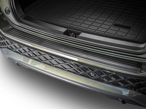WeatherTech Custom BumperTopper for VW Tiguan، واقي المصد الخلفي (BP0182)، أسود in Kuwait
