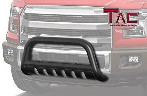 TAC Bull Bar Fit 2003-2009 Toyota 4Runner 2.5 بوصة فرشاة أمامية سوداء واقي مصد للشبكة واقي دفع للطرق الوعرة ملحقات خارجية للسيارات in Kuwait