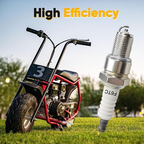 2 حزمة من شمعات الإشعال F6TC بديلة لـ NGK BP6ES Bosch WR6DC Champion N9YC Honda GX140 GX160 GX200 Predator 212 5.5 6.5hp مولد المحرك لـ CT200U BT200X KT196 Baja MB165 MB200 MBX20 Mini Bike Go Kart in Kuwait
