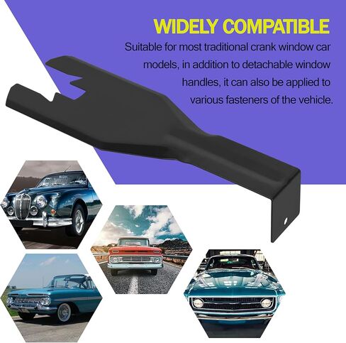 76951 Window Handle Removal Tool - Universal Fit | Car Door Panel Clip Remover, 1 Pcs for Auto Repair & Maintenance in Saudi Arabia
