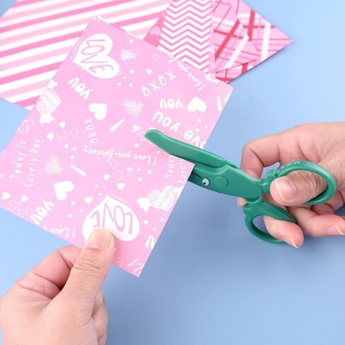 ASTARON Toddler Safety Scissors, Cute Crocodile Kids Preschool Training Scissors, Art Craft Plastic Scissors for Preschool Supplies and Scrapbooking Supplies in Kuwait