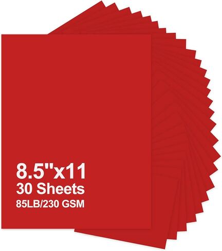 60 Sheets Black Cardstock Paper 8.5 x 11 Inches – 230 GSM Thick Card Stock for Printing, Crafts, DIY Projects – Heavyweight Printer Paper, Textured Cardstock in Saudi Arabia