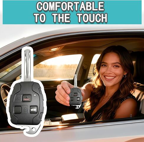 غطاء غطاء مفتاح فوب يناسب لكزس ES300 ES330 GS300 GS400 GS430 GX470 IS300 IS330 LS400 LS430 LX470 RX300 RX330 RX350 RX400h RX450h2 SC430 - مقاوم للكسر ومتين - فتاحة زجاجات (أسود غير لامع * 1) in Kuwait